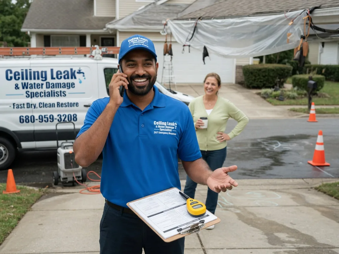 Ceiling Leak Cleanup Lesterville, MO FAQs
